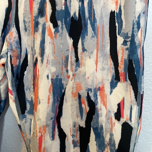 Marika Sport watercolor womens leggings size XL - Picture 2 of 6